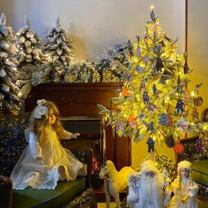 Набор елочных игрушек Vintage Christmas: Щелкунчик 5-10 см, 9 шт, подвеска Winter Deco фото 2