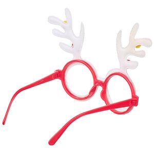 Новогодние очки Забавные рожки 14*12 см серебряные Koopman фото 4