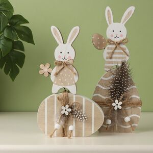 Декоративная фигурка Кролик Эгги 24 см Koopman (Купман) фото 4