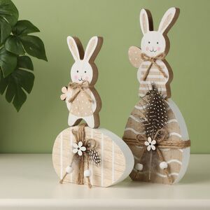 Декоративная фигурка Кролик Эгги 24 см Koopman (Купман) фото 3