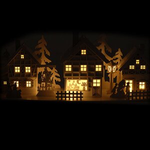 Светодиодная композиция Уютный дворик, 45*14*20 см, батарейка Koopman фото 4