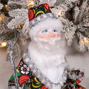 Фигура Дед Мороз из деревушки Хохлома 40 см Батик фото 2