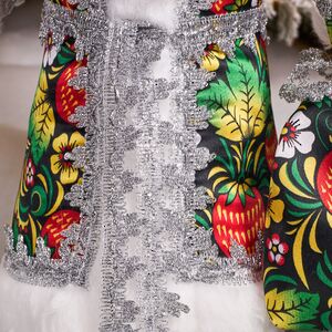 Фигура Дед Мороз из деревушки Хохлома 40 см Батик фото 6