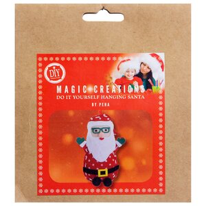 Набор Елочные игрушки своими руками - Стильный Санта в очках