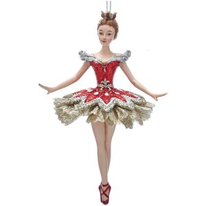 Елочная игрушка Балерина Люцилла - Бирмингемский театр 15 см, подвеска Kurts Adler фото 1
