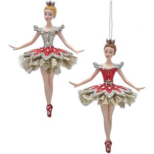 Елочная игрушка Балерина Каролина - Бирмингемский театр 15 см, подвеска Kurts Adler фото 2