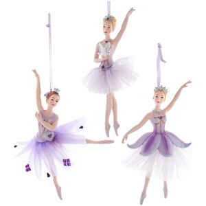 Елочная игрушка Балерина Джози - Лавандовый Вальс 15 см, подвеска Kurts Adler фото 2