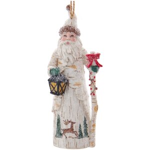 Елочная игрушка Дед Мороз - хозяин Кордильерского леса 13 см, подвеска