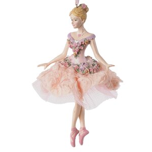 Елочная игрушка Балерина Линда - Антраша Безансона 11 см, подвеска Kurts Adler фото 1