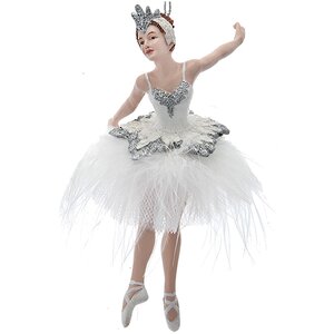 Елочная игрушка Балерина Элла - Гранд Премьер 13 см, подвеска Kurts Adler фото 1