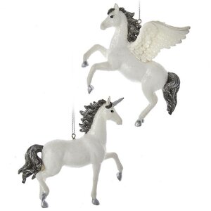 Елочная игрушка Пегас Эктелион 10 см, подвеска Kurts Adler фото 2