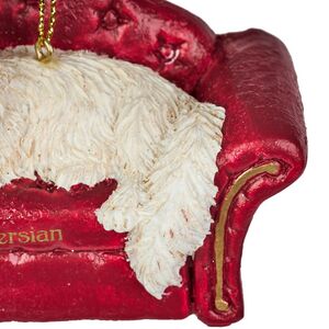 Елочная игрушка Персидский Кот на софе 9 см Kurts Adler (Куртс Адлер) фото 5