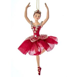 Елочная игрушка Балерина София: Arabesque Pas 16 см, подвеска Kurts Adler фото 1