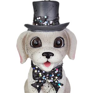 Набор елочных игрушек Котенок и Щенок - Пушистый Дуэт, 8 см, 2 шт Kurts Adler фото 3