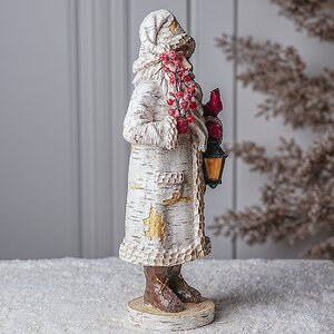 Новогодняя статуэтка Дед Мороз - Douillet 29 см Kurts Adler фото 7