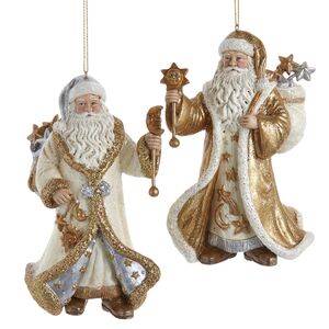 Елочная игрушка Санта со Звездой - Heavenly Triumph 13 см Kurts Adler фото 2