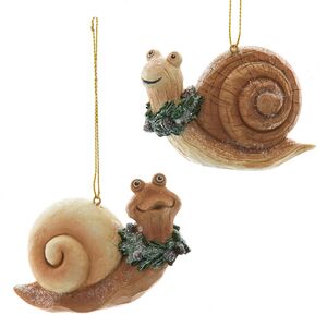 Елочная игрушка Улитка Мэгги - Лесная Путешественница 9 см Kurts Adler фото 2
