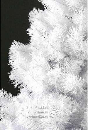 Искусственная белая елка Кристина белая 240 см, ПВХ Ели Пенери фото 3