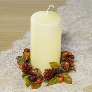 Венок для свечи Осенний Джаз 12 см Swerox фото 1