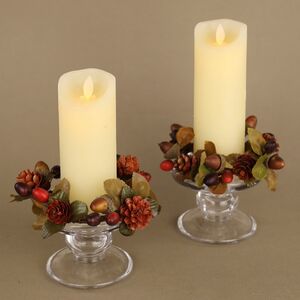 Венок для свечи Осенний Джаз 12 см Swerox фото 2