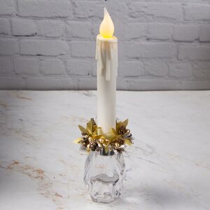 Венок для свечи Золотая Барселона 7 см Swerox фото 1