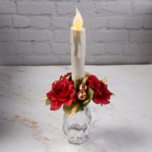 Венок для свечи Розы Dolce Vita 10 см