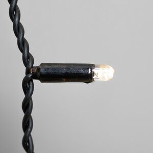 Гирлянда штора 2*3 м, 600 теплых белых LED ламп, черный эко-каучук, соединяемый, IP65 BEAUTY LED фото 4