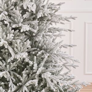 Искусственная елка Лесная Фея заснеженная 240 см, ЛИТАЯ 100% Max Christmas фото 3