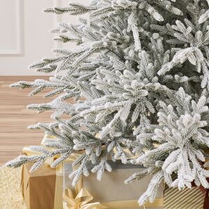 Искусственная елка Лесная Фея заснеженная 240 см, ЛИТАЯ 100% Max Christmas фото 5