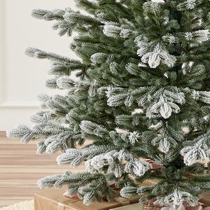 Искусственная стройная елка Невада Заснеженная 220 см, ЛИТАЯ 100% Max Christmas фото 5