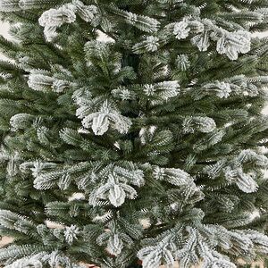 Искусственная стройная елка Невада Заснеженная 220 см, ЛИТАЯ 100% Max Christmas фото 3