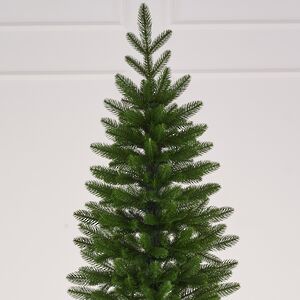 Искусственная узкая елка Рижская 220 см, ЛИТАЯ 100% Max Christmas фото 2