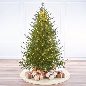 Искусственная елка с огоньками Лесная Симфония 270 см, 900 теплых белых ламп, ЛИТАЯ 100% Max Christmas фото 1