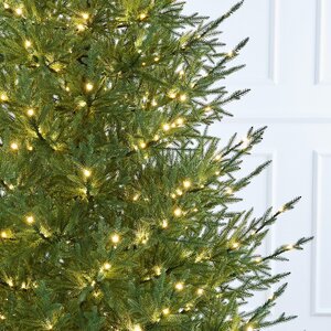 Искусственная елка с огоньками Лесная Симфония 270 см, 900 теплых белых ламп, ЛИТАЯ 100% Max Christmas фото 3