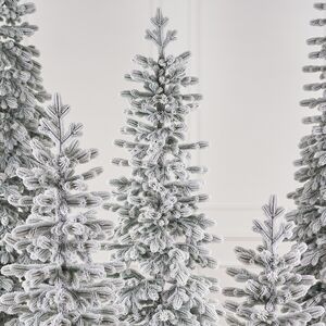 Искусственная стройная елка Тикко заснеженная 255 см, ЛИТАЯ 100% Max Christmas фото 5