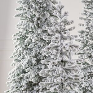 Искусственная стройная елка Тикко заснеженная 255 см, ЛИТАЯ 100% Max Christmas фото 7