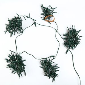 Ярусная гирлянда на елку 150 см Easy Light, 400 разноцветных LED, зеленый ПВХ, контроллер, IP44 Winter Deco фото 15