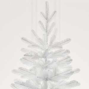 Настольная белая елка в мешочке Полярная 60 см, ЛИТАЯ + ПВХ Max Christmas фото 2