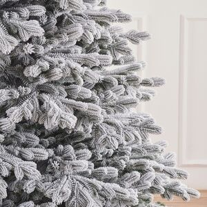 Искусственная елка Византийская заснеженная 240 см, ЛИТАЯ 100% Max Christmas фото 3