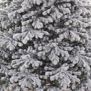 Искусственная елка Византийская заснеженная 240 см, ЛИТАЯ 100% Max Christmas фото 4