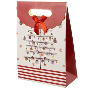 Подарочный пакет Fairy Christmas - Новогодняя Ёлочка 27*20 см Due Esse Christmas фото 1