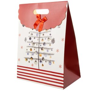 Подарочный пакет Fairy Christmas - Новогодняя Ёлочка 37*28 см Due Esse Christmas фото 1