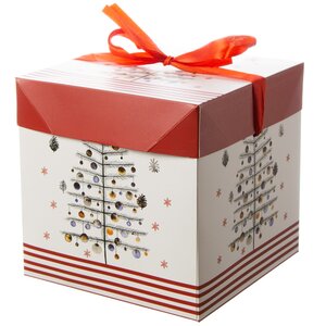 Подарочная коробка Fairy Christmas - Новогодняя Ёлочка 17*17 см Due Esse Christmas фото 1