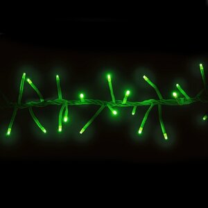 Электрогирлянда Фейерверк Cluster Lights 200 зеленых микроламп 2 м, зеленый ПВХ, соединяемая, IP20 Snowhouse фото 2