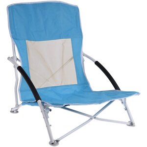Пляжное кресло Siesta Beach голубое, до 110 кг Koopman фото 1