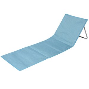 Складной пляжный коврик Del Mar 158*54 см голубой