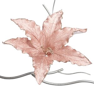Искусственный цветок Karmensita Pinko 25 см, клипса