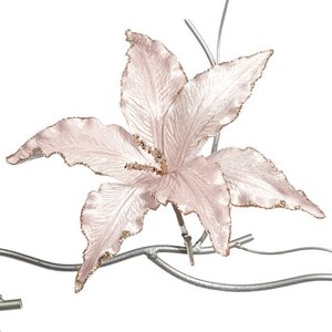 Искусственный цветок Karmensita Cremo 25 см, клипса