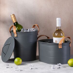 Ведро для льда Кампала 21*20 см черное Koopman (Купман) фото 3