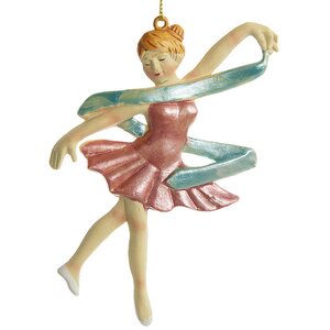 Елочная игрушка Балерина 12 см, подвеска Царь Елка фото 2